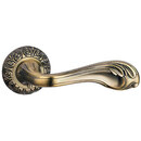 Дверная ручка «Ливорно» MODENO фигур. розетка (бронза)